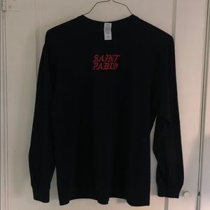 AUTHENTIC Kanye West SAINT PABLO LS SHIRT